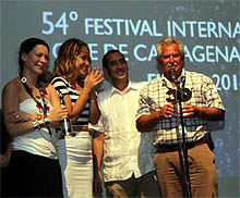 La premiación a 'Tierra en la boca'