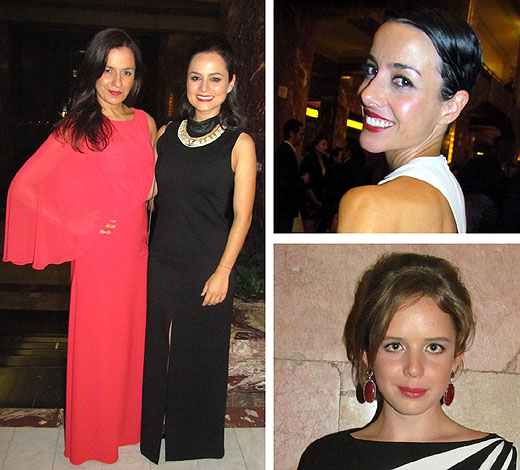 Jimena Guerra y Damayanti Quintanar, Cecilia Suárez y Naian Norvid