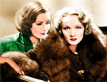 Greta Garbo y Marlene Dietrich