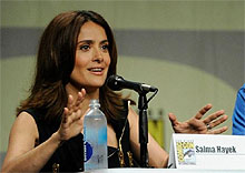 Salma, en el Comic Con el pasado fin de semana
