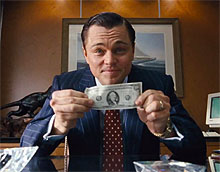 Di Caprio fue 'El lobo de Wall Street'