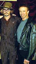 El productor, con Depp El productor, con Depp
