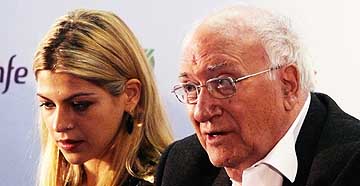 Blume y Aranda, en Valladolid (F. Prada) Blume y Aranda, en Valladolid (F. Prada)