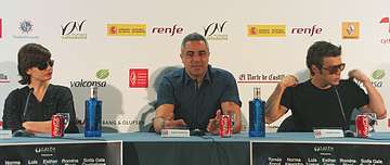 Romina Ricci, Rafecas y Tomás Fonzi, en Valladolid