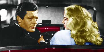 Mastroianni y Ekberg, en 'La dolce vita' Mastroianni y Ekberg, en 'La dolce vita'