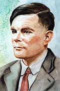 Retrato de Alan Turing