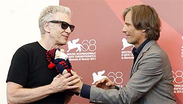 Cronenberg y Mortensen
