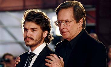 Emile Hirsch y William Friedkin Emile Hirsch y William Friedkin