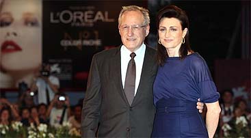 La directora Ami Canaan Mann, con su padre y productor Michael Mann La directora Ami Canaan Mann, con su padre y productor Michael Mann