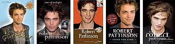 Los libros dedicados a Robert en inglés