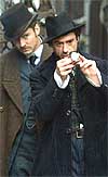 Law y Downey Jr., en 'Sherlock Holmes'